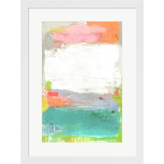 Great Art Now Lagoon by Suzanne Nicoll, Framed Wall Art, 20W x 26.75H