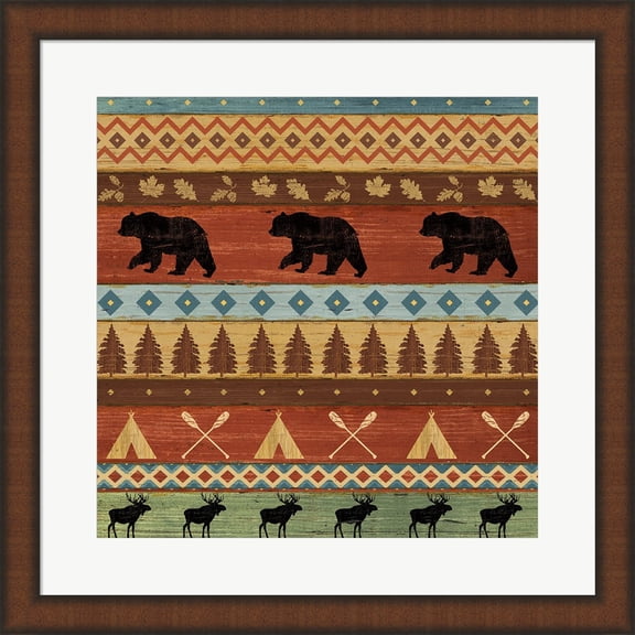 Great Art Now Lake Lodge Step V by Sue Schlabach Framed Wall Art 20"W x 20"H