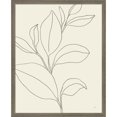 thumbnail image 1 of Great Art Now Line Leaves II Oasis by Karyn Panganiban, Framed Wall Art, 17W x 21H, 1 of 3