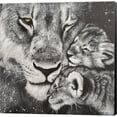 thumbnail image 1 of Great Art Now Lioness by Britt Hallowell, Canvas Wall Art, 24W x 24H, 1 of 2