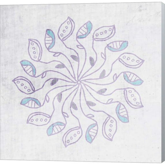 Great Art Now Mandala III by Linda Woods Canvas Wall Art