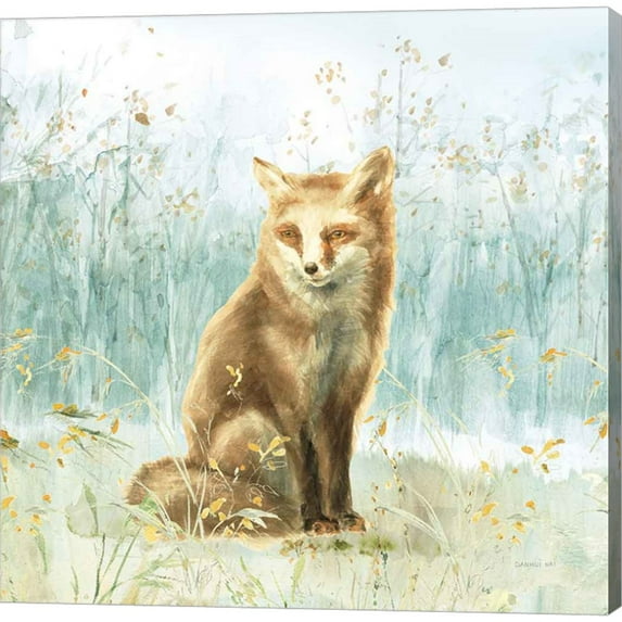 Great Art Now Meadows Edge IV by Danhui Nai, Canvas Wall Art, 12W x 12H