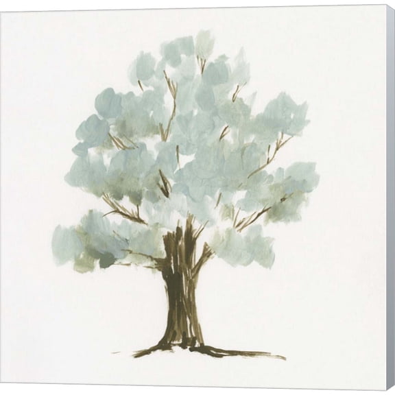 Great Art Now Mint Tree II by Jennifer Goldberger, Canvas Wall Art, 24W x 24H
