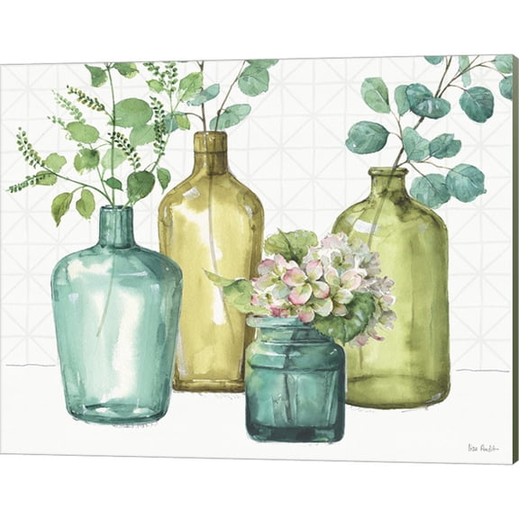 Great Art Now Mixed Greens LXII by Lisa Audit, Canvas Wall Art, 20W x 16H