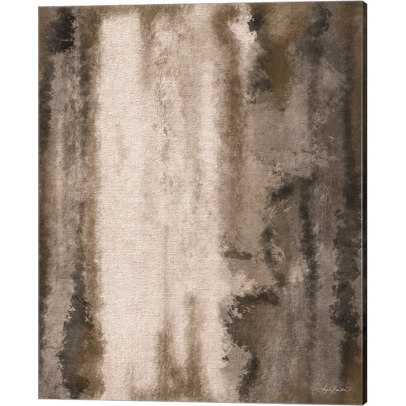 Great Art Now Mocha Java Abstract 1 by Angela Bawden, Canvas Wall Art, 16W x 20H