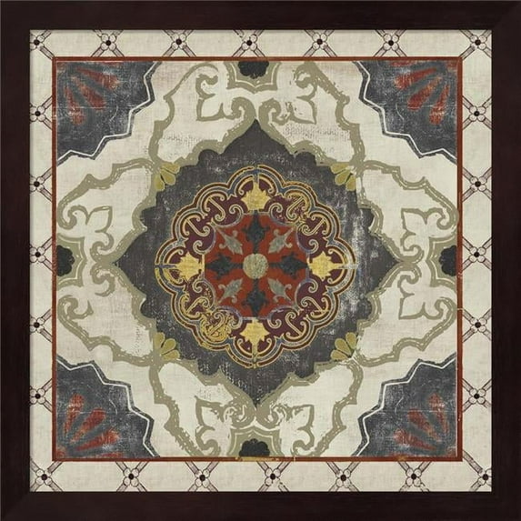 Great Art Now Mosaic I by Posters International Studio Framed Wall Art 13"W x 13"H