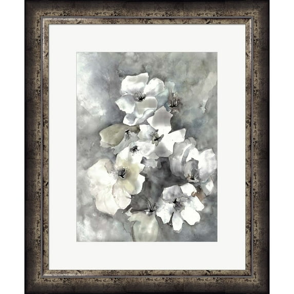 Great Art Now Mundane Florals 1 by Doris Charest, Framed Wall Art, 20.5W x 24.5H