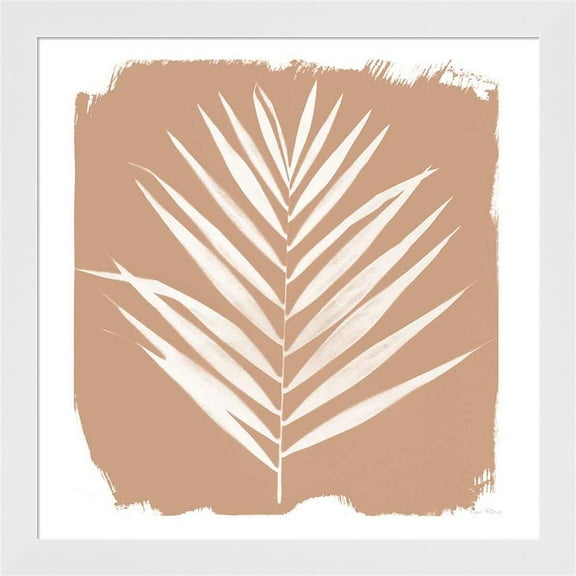 Great Art Now Nature by the Lake Frond III Sq Natural by Piper Rhue, Framed Wall Art, 20W x 20H