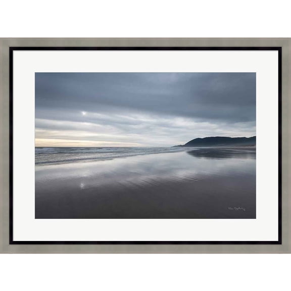 Great Art Now Nehalem Beach Oregon by Alan Majchrowicz, Framed Wall Art, 31W x 23H