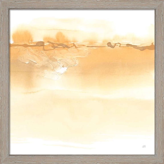 Great Art Now Neutral Turmeric I by Chris Paschke, Framed Wall Art, 13W x 13H
