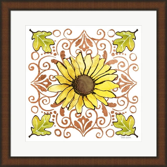 Great Art Now October Garden V by Beth Grove Framed Wall Art 20"W x 20"H