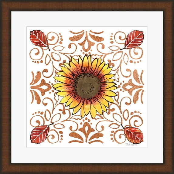 Great Art Now October Garden VII by Beth Grove Framed Wall Art 20"W x 20"H