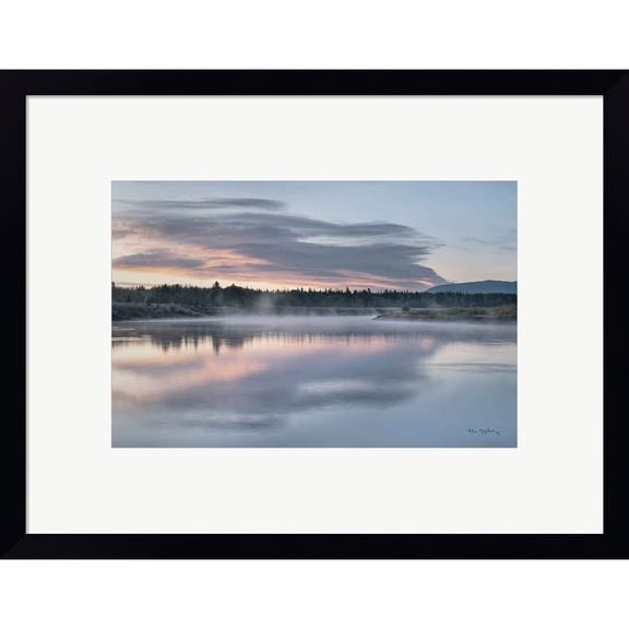 Great Art Now Oxbow Bend Grand Teton National Park by Alan Majchrowicz, Framed Wall Art, 18W x 14H