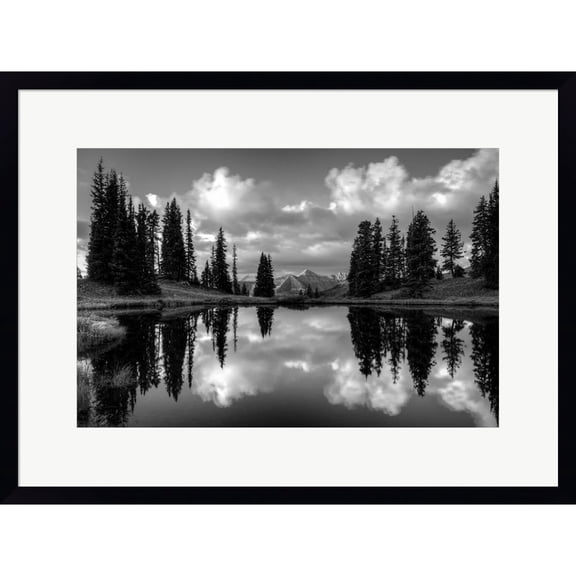 Great Art Now Paradise Reflection by J.C. Leacock, Framed Wall Art, 24W x 18H
