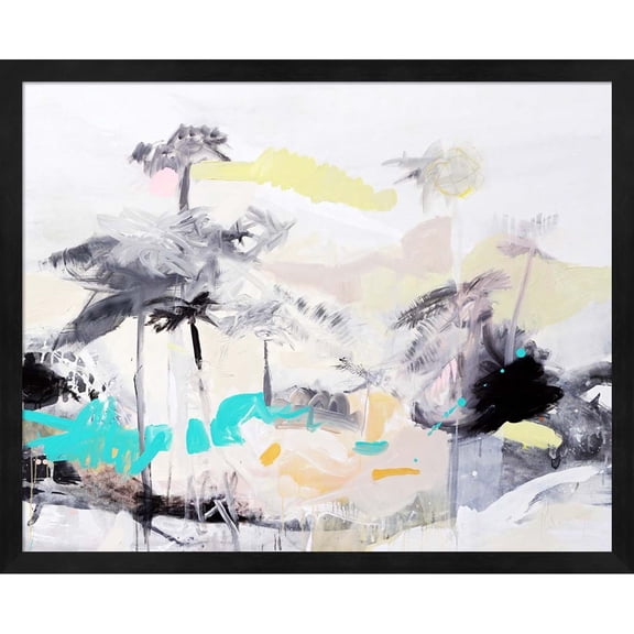 Great Art Now Paraiso by Alba Escayo, Framed Wall Art, 21.25W x 17.25H