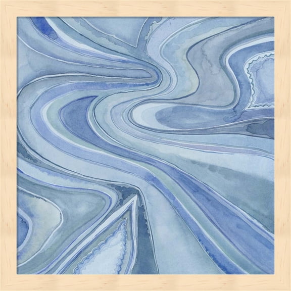 Great Art Now Pastel Agate I by Megan Meagher Framed Wall Art 13"W x 13"H