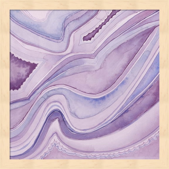 Great Art Now Pastel Agate II by Megan Meagher Framed Wall Art 13"W x 13"H
