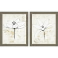 thumbnail image 1 of Great Art Now Pencil Floral Gold by Avery Tillmon, 2 Piece Framed Art Set Each 9"W x 11"H, 1 of 3