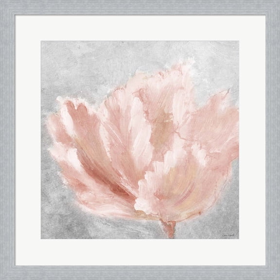 Great Art Now Pink Elegant on Gray by Lanie Loreth, Framed Wall Art, 19.5W x 19.5H