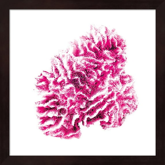 Great Art Now Pink Sea by J.J. Brando Framed Wall Art 13"W x 13"H