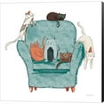 thumbnail image 1 of Great Art Now Playful Pets Cats I by Becky Thorns, Canvas Wall Art, 12W x 12H, 1 of 2