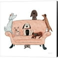thumbnail image 1 of Great Art Now Playful Pets Dogs I by Becky Thorns, Canvas Wall Art, 12W x 12H, 1 of 2