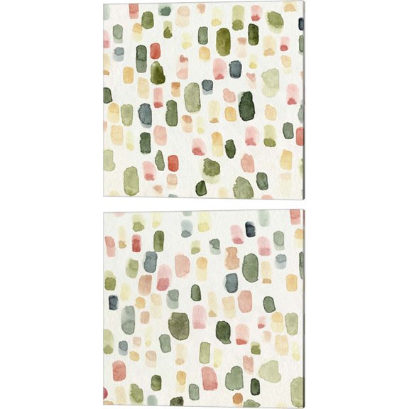 Great Art Now Popcorn Ceiling by Emma Caroline 2 Piece Canvas Art Set Each 14W x 14H