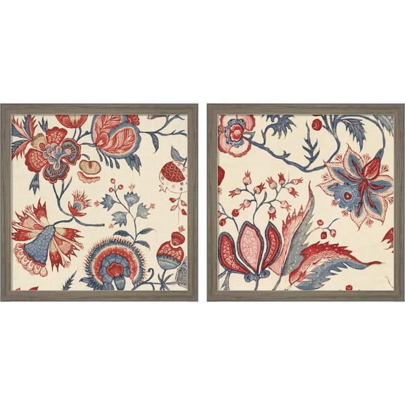 Great Art Now Provence by Baxter Mill Archive, 2 Piece Framed Art Set Each 13"W x 13"H