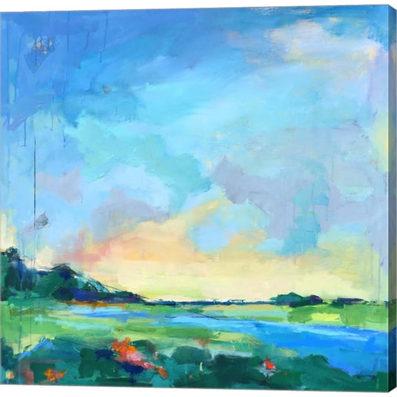 Great Art Now River Marsh by Page Pearson Railsback, Canvas Wall Art, 24W x 24H
