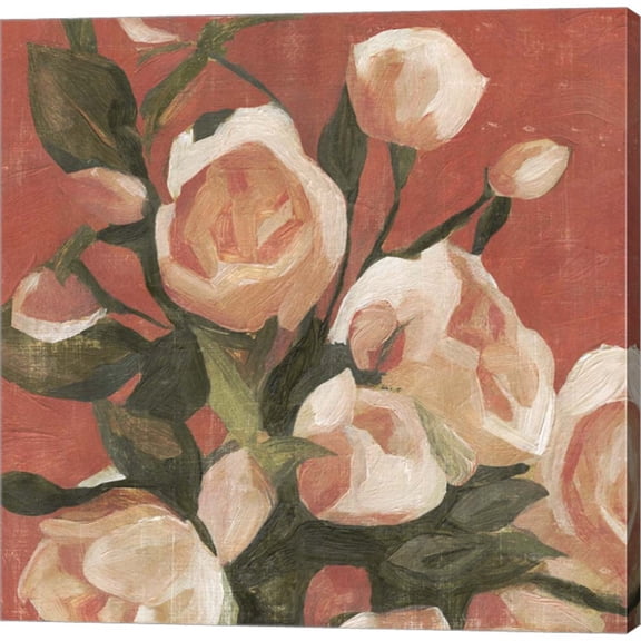 Great Art Now Rose Tangle I by Emma Caroline, Canvas Wall Art, 24W x 24H