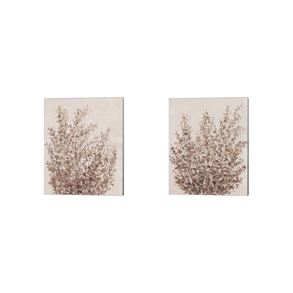 Great Art Now Rustic Wildflowers by Timothy O'Toole 2 Piece Canvas Art Set Each 12"W x 15"H