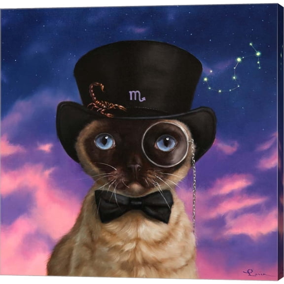 Great Art Now Scorpio by Lucia Heffernan, Canvas Wall Art, 12W x 12H