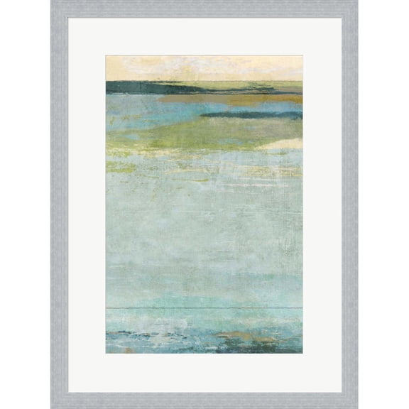 Great Art Now Seafoam 1 by Suzanne Nicoll, Framed Wall Art, 18.25W x 24.25H