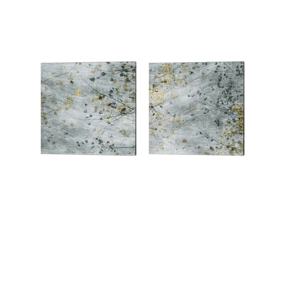 Great Art Now Seasonal Transition by Sharon Chandler 2 Piece Canvas Art Set Each 14W x 14H