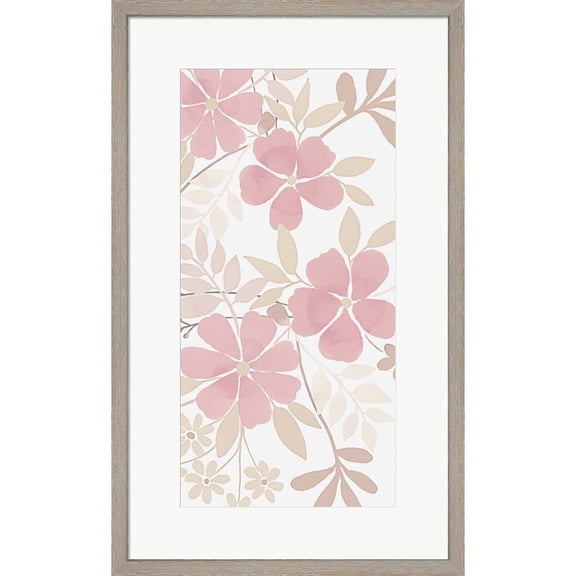 Great Art Now Soft Floral Bunch 2 by Marcus Prime, Framed Wall Art, 16W x 26H