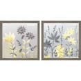 thumbnail image 1 of Great Art Now Soft Nature Yellow & Grey by Northern Lights, 2 Piece Framed Art Set Each 13"W x 13"H, 1 of 3