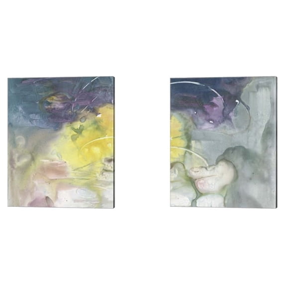 Great Art Now Softest Light by Joyce Combs 2 Piece Canvas Art Set Each 12"W x 15"H
