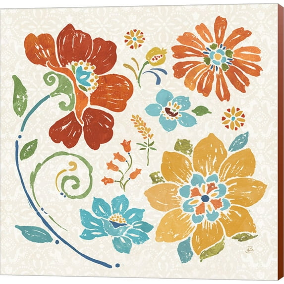 Great Art Now Spanish Impressions III by Daphne Brissonnet Canvas Wall Art