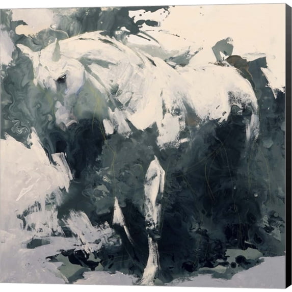 Great Art Now Study in Green by Julie Chapman, Canvas Wall Art, 24W x 24H