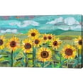 thumbnail image 1 of Great Art Now Sunflowers At Dusk by Traci Anderson, Canvas Wall Art, 24W x 16H, 1 of 2