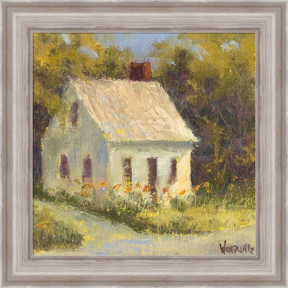 Great Art Now Sweet Cottage I by Marilyn Wendling, Framed Wall Art, 20W x 20H