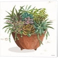 thumbnail image 1 of Great Art Now Terracotta Succulents I by Cindy Jacobs, Canvas Wall Art, 24W x 24H, 1 of 2