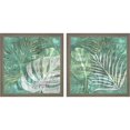 thumbnail image 1 of Great Art Now Textured Sentiment Tropic by Lee C, 2 Piece Framed Art Set Each 13"W x 13"H, 1 of 3