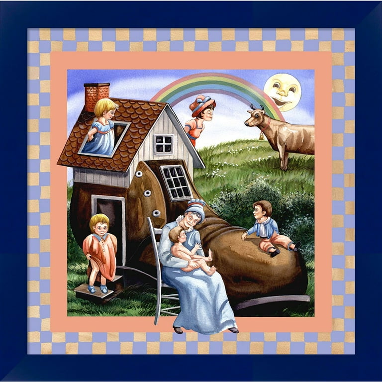 Great Art Now The Little Old Lady Who Lived In A Shoe by Tom Wood