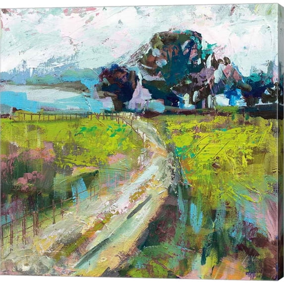 Great Art Now The Meadow v2 by Jeanette Vertentes, Canvas Wall Art, 24W x 24H