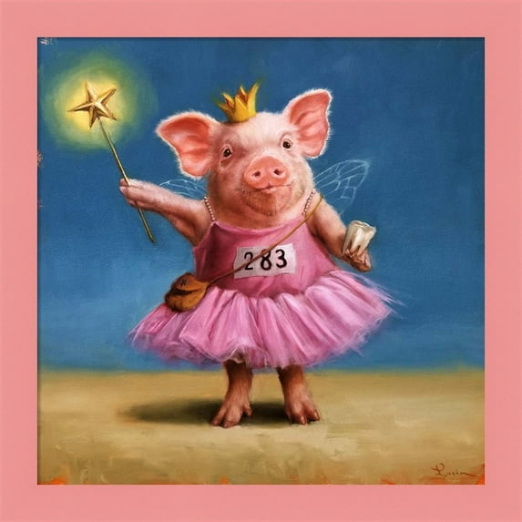 Great Art Now Tooth Fairy by Lucia Heffernan, Framed Wall Art, 14W x 14H