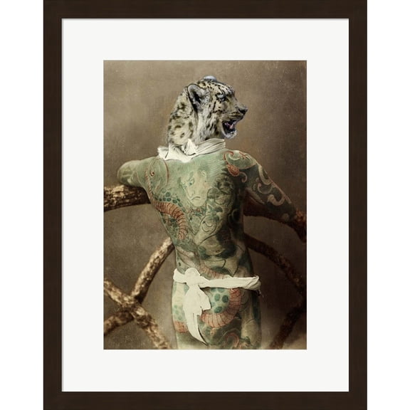 Great Art Now Traditional Tattoo I by Matt Spencer, Framed Wall Art, 17.5W x 22.25H