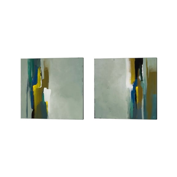 Great Art Now Tranquility by Lanie Loreth 2 Piece Canvas Art Set Each 14"W x 14"H