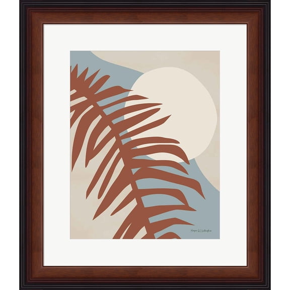 Great Art Now Traveler Palm Light by Megan Gallagher, Framed Wall Art, 21W x 24H