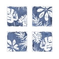 thumbnail image 1 of Great Art Now Tropical Indigo Impressions by June Erica Vess 4 Piece Print Art Set Each 12W x 12H, 1 of 5